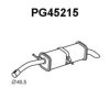 PSA 1730LN End Silencer